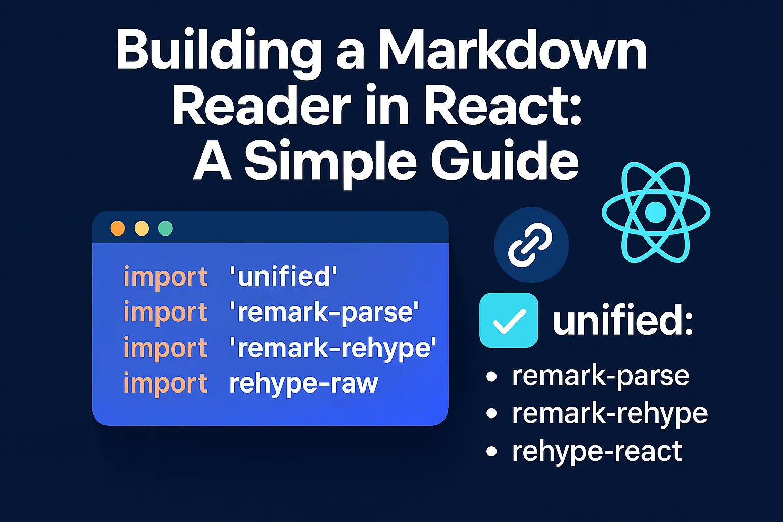 Markdown Reader in React